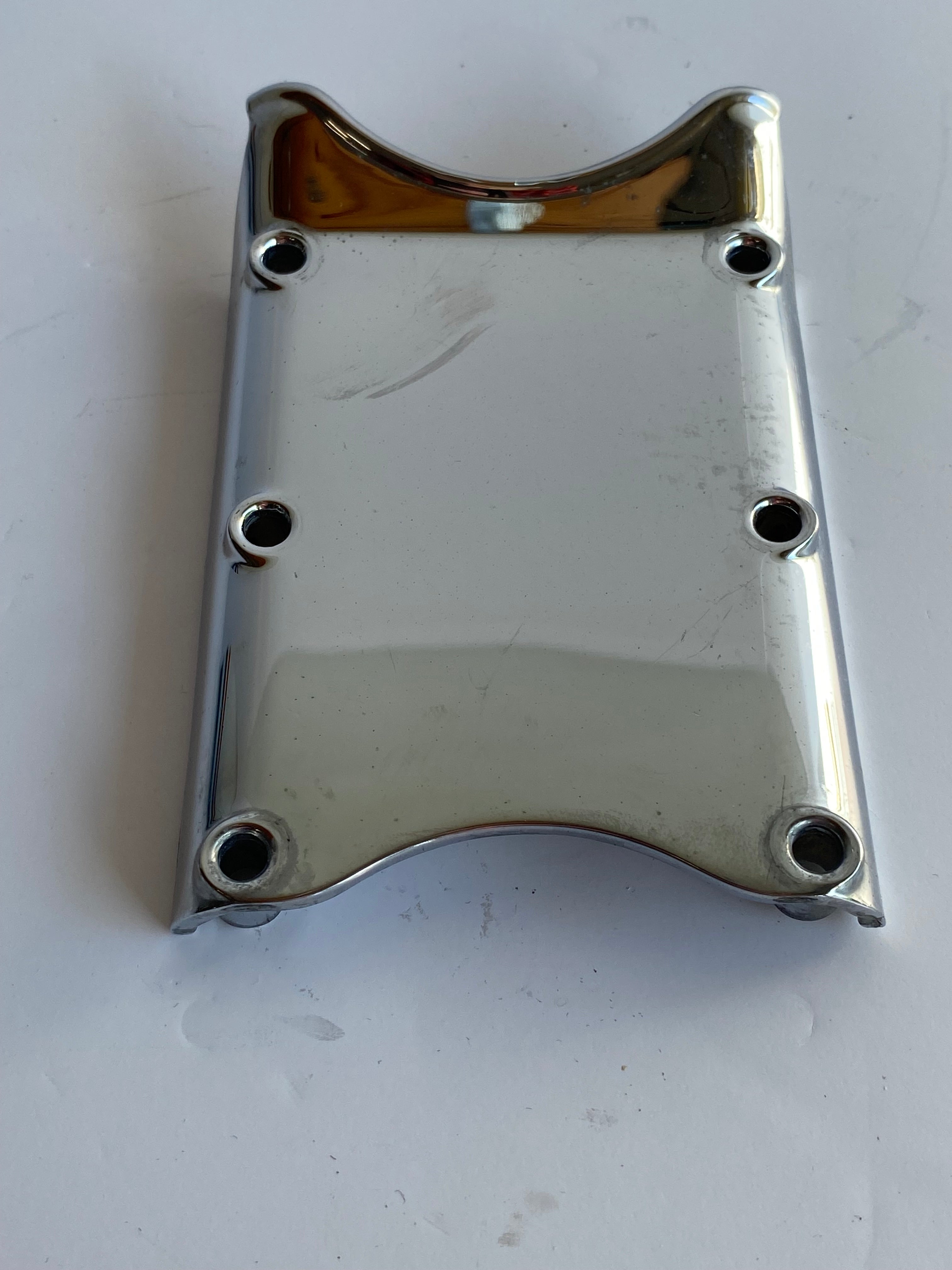 Cache risers arrière chromé Harley Davidson REF OEM  : 67902-96