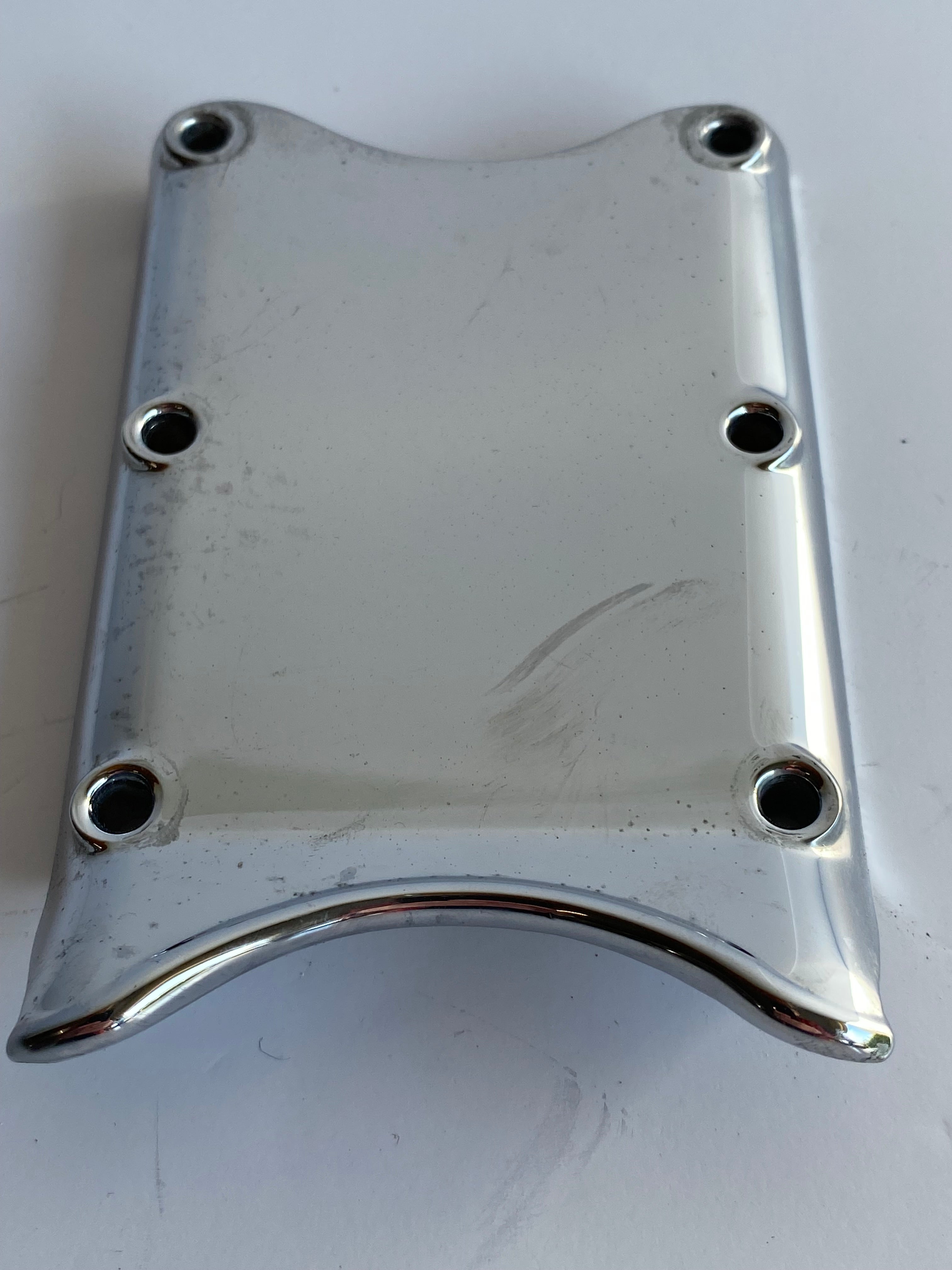 Cache risers arrière chromé Harley Davidson REF OEM  : 67902-96