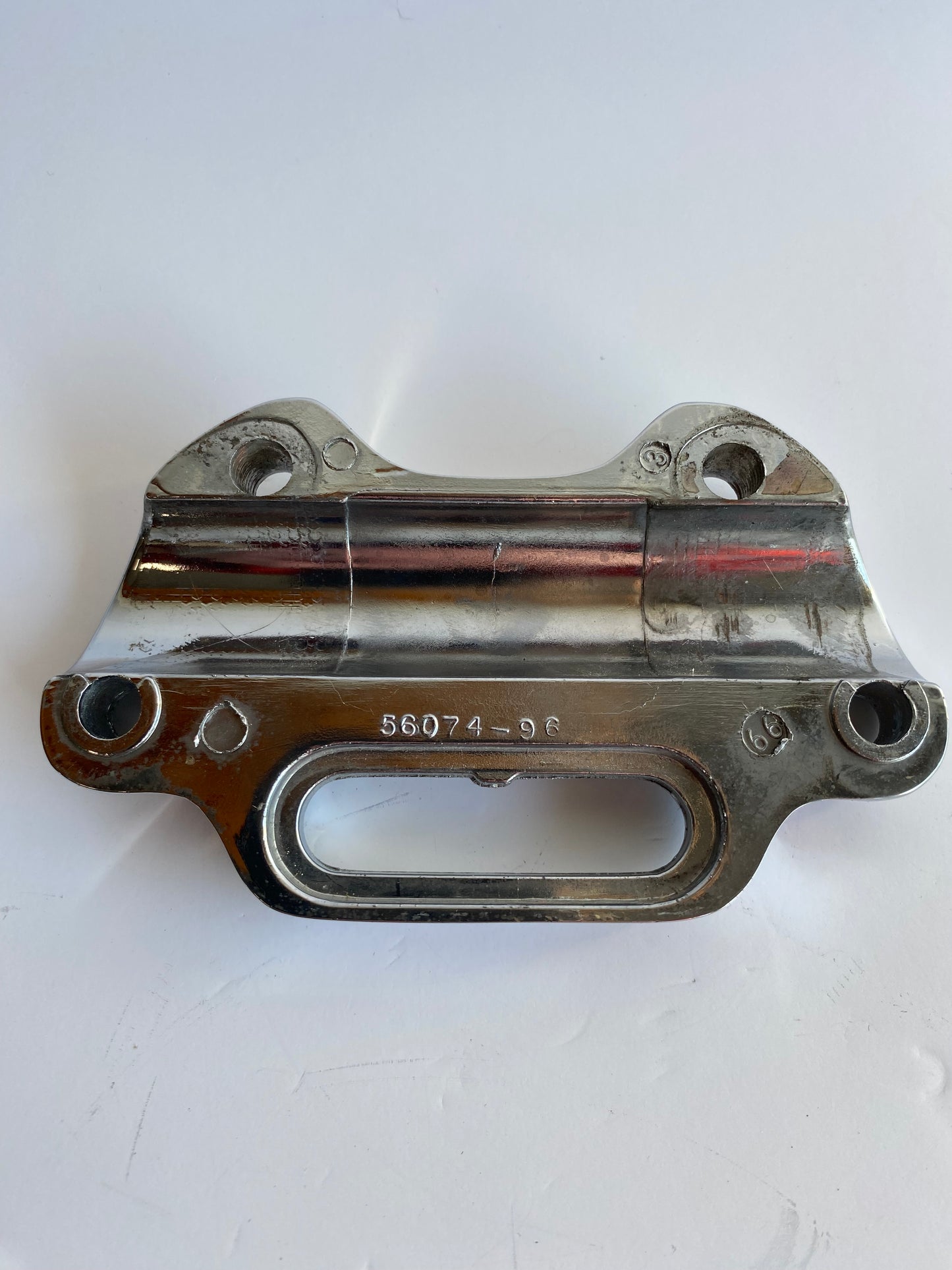 Pontet de risers chromé Harley Davidson REF OEM : 56074-96