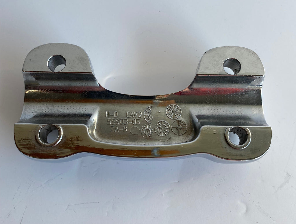 Pontet de risers chromé Harley Davidson REF OEM : 55903-05
