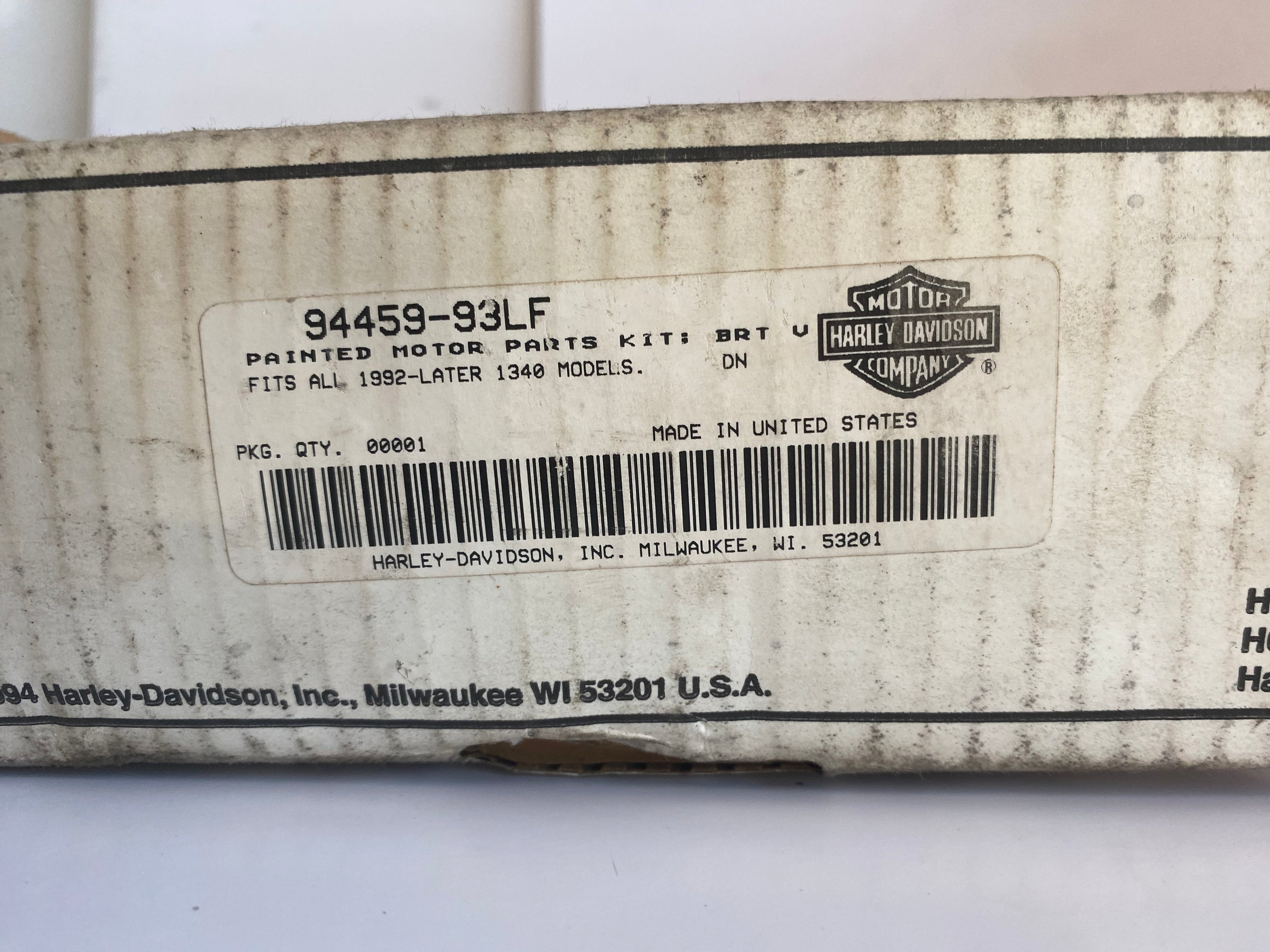 Jeu 2 intercalaires rouges de caches culbuteurs Evo 1340 Harley Davidson REF 94459-93LF
