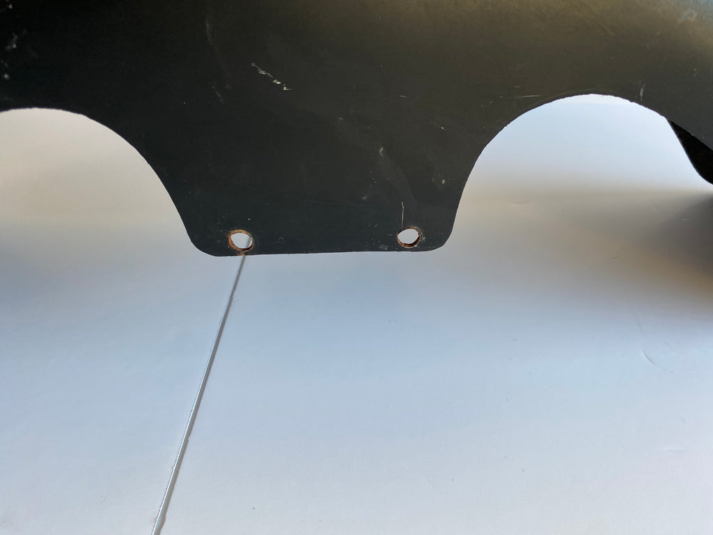 Harley Davidson black design front mudguard REF DRAG: 1401-0586