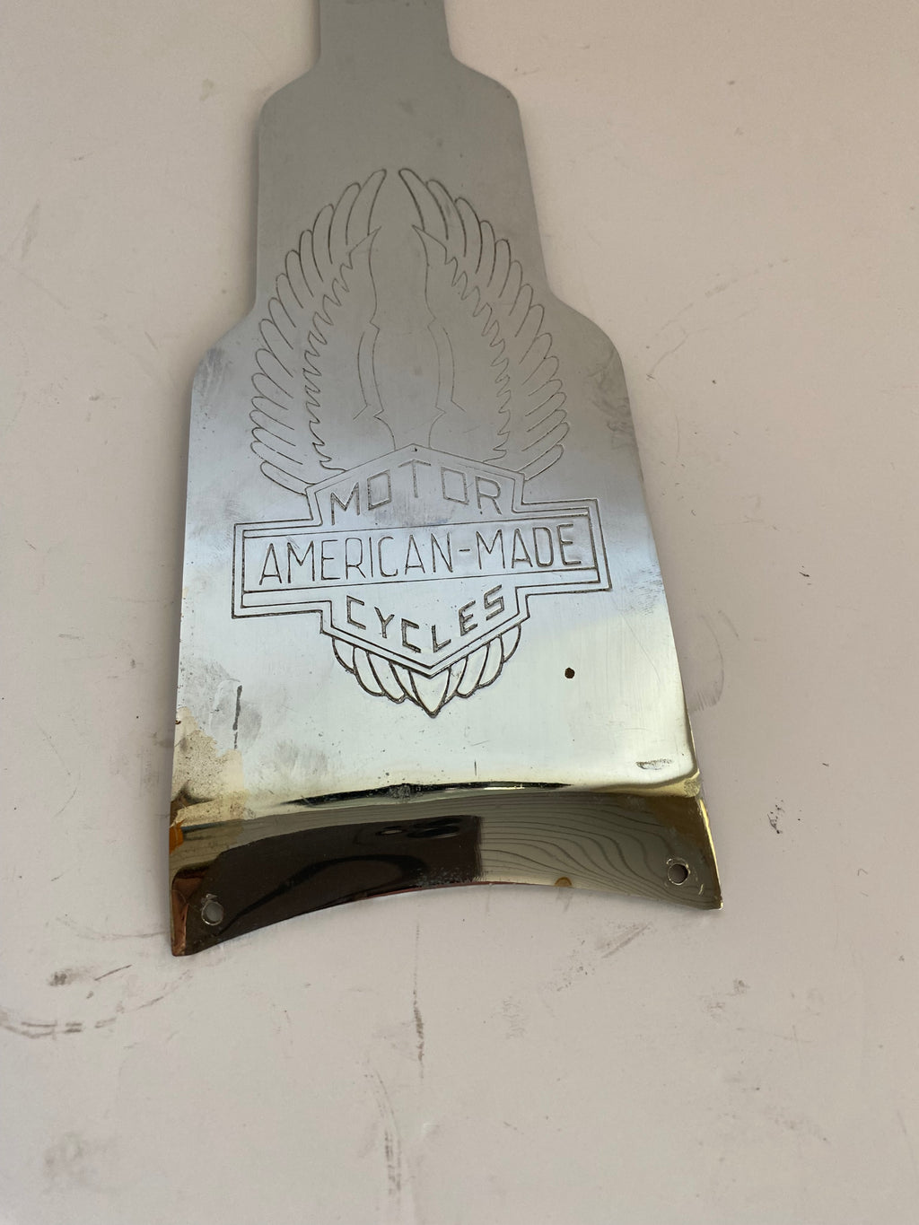 Dash panel low Shovelhead logo American Harley Davidson REF MCS: 900030