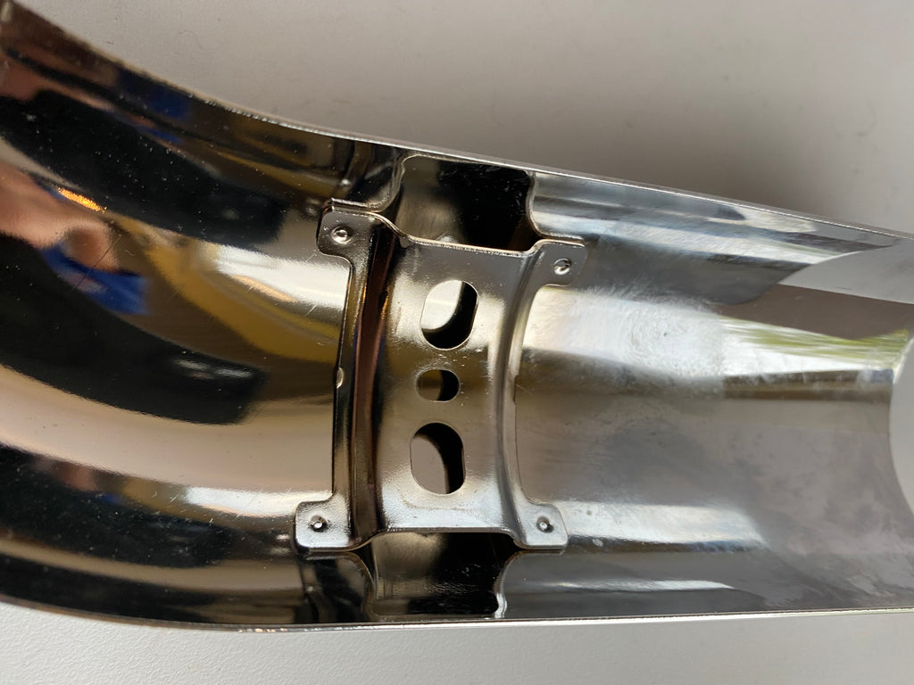 Pare chaleur d'échappement arrière chromé Sportster Harley Davidson REF OEM 65400055