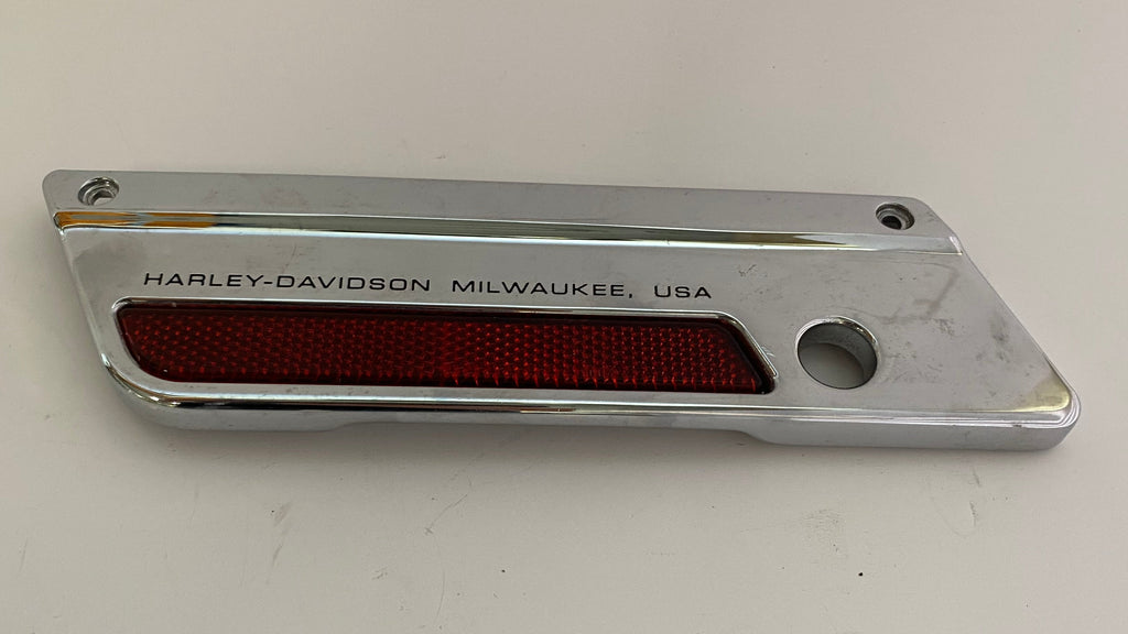 Harley Davidson left saddlebag hinge cover REF OEM: 90603-93A