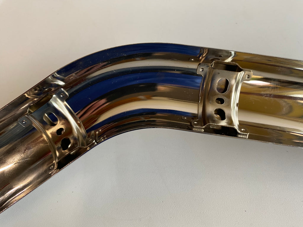 Pare chaleur d'échappement arrière chromé Sportster Harley Davidson REF OEM 65400055