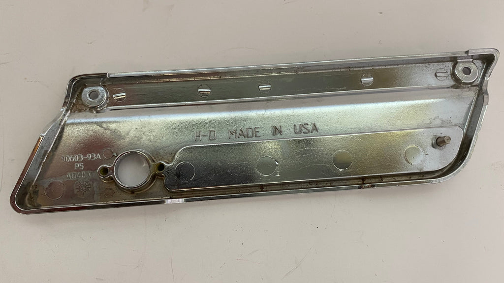 Harley Davidson left saddlebag hinge cover REF OEM: 90603-93A