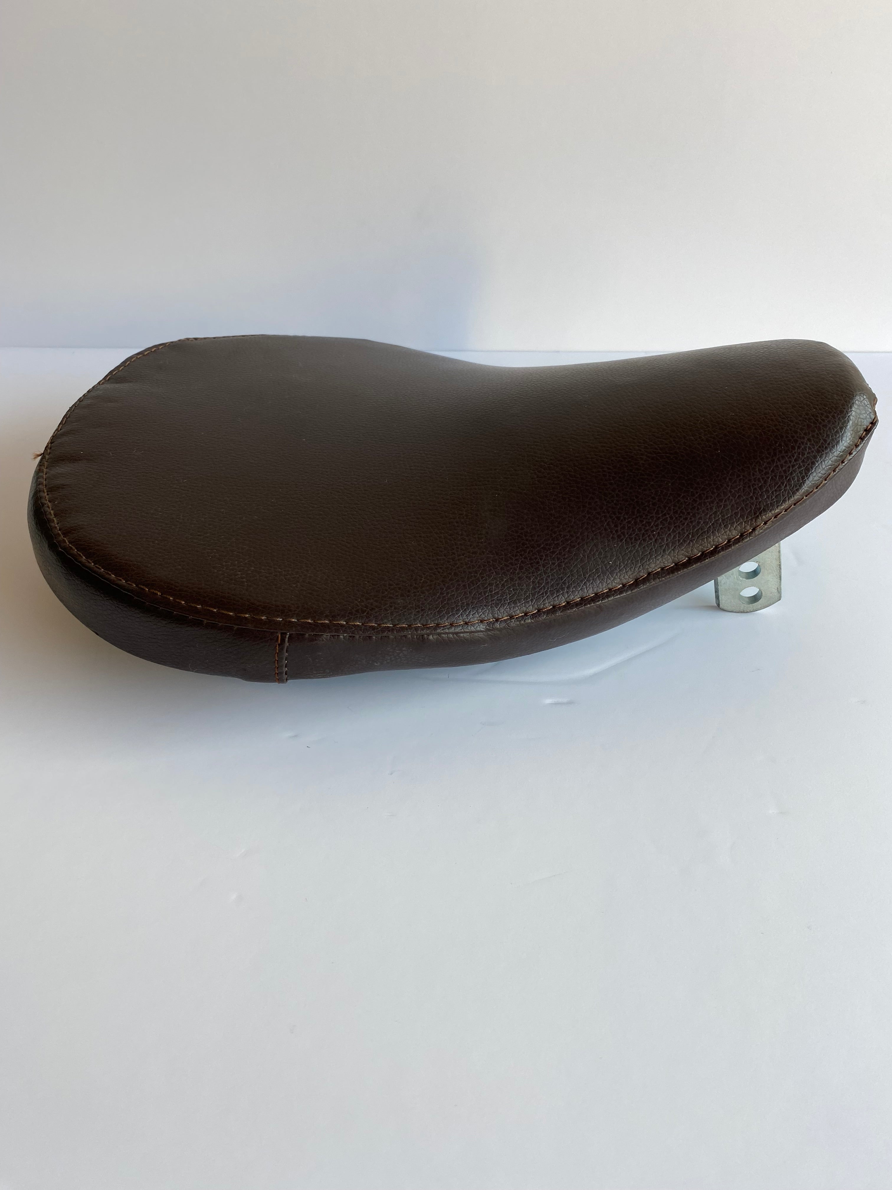 Selle solo à ressorts simili cuir marron Harley Davidson