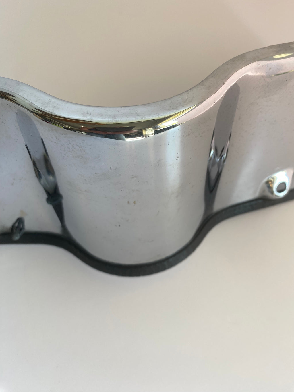 Cache té de fourche inférieur chromé Touring Harley Davidson REF OEM 58208-96A