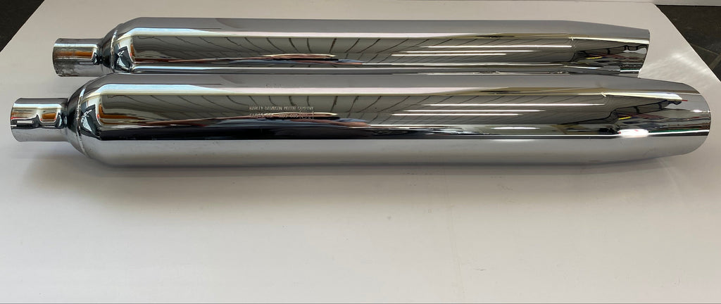 Genuine Harley Davidson Touring exhaust silencer set OEM REF 65863-07 & 65949-07