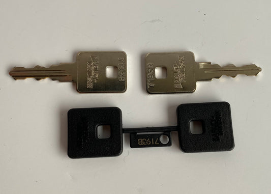 Jeu de clés Sportster CODE 7193B Harley Davidson REF OEM 90300034
