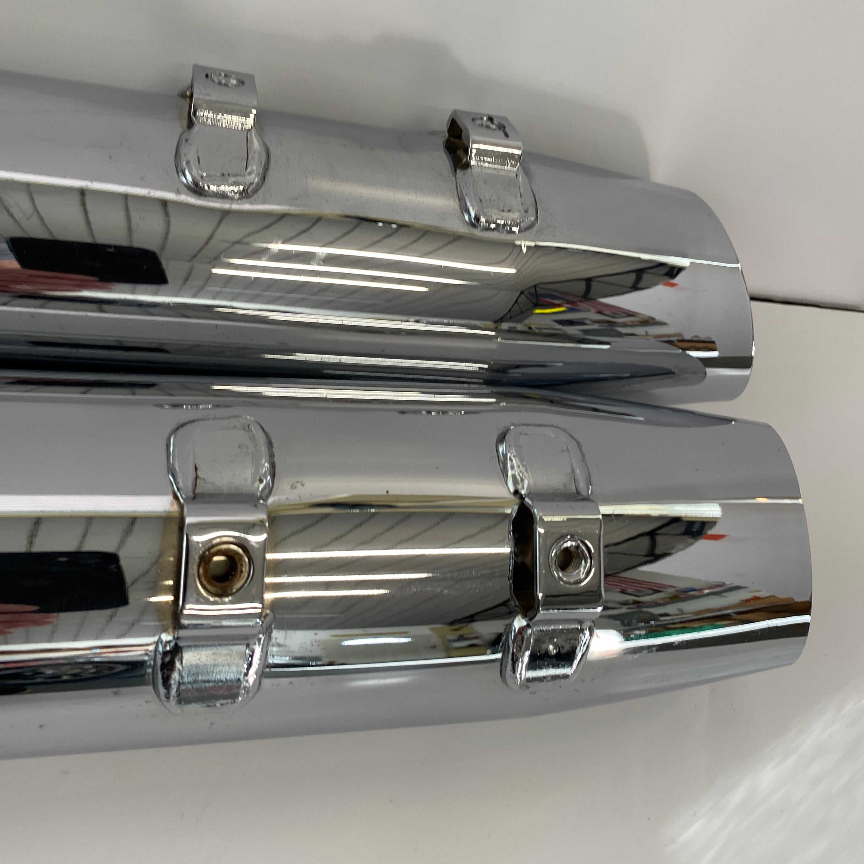 Genuine Harley Davidson Touring exhaust silencer set OEM REF 65863-07 & 65949-07