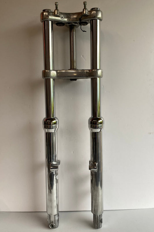 Fourche complète 39mm Dyna ou Sportster Harley Davidson REF OEM 45947-00 & 45948-00