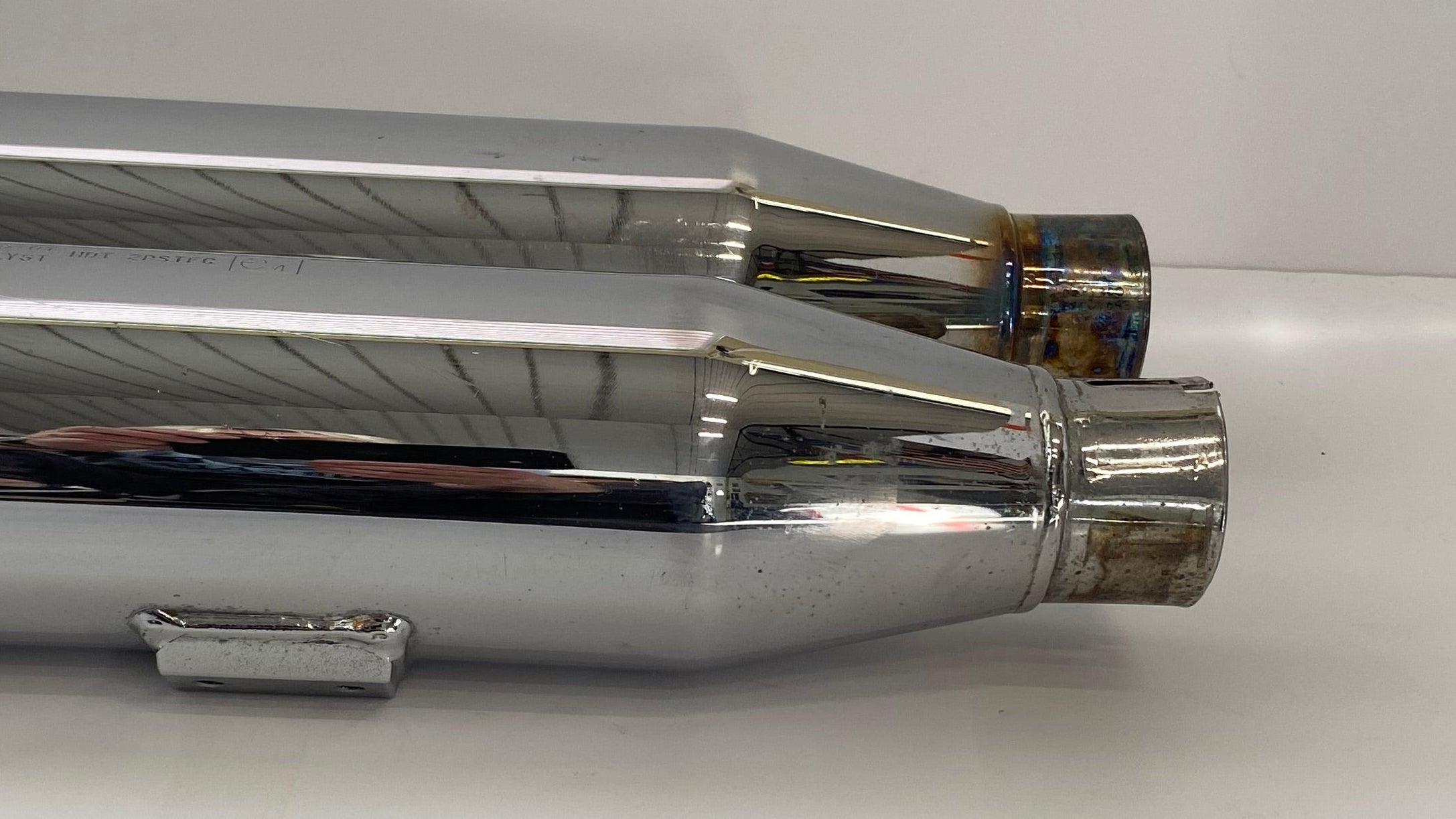 Harley Davidson Softail Fat Boy Exhaust Muffler Set OEM REF 65939-07 & 65950-07
