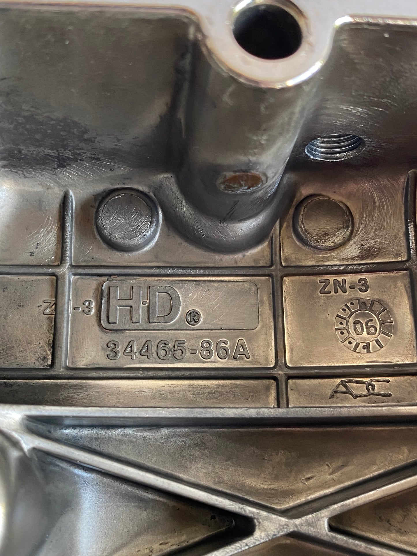 Carter de boite à vitesses supérieur Harley Davidson REF OEM : 34468-86A