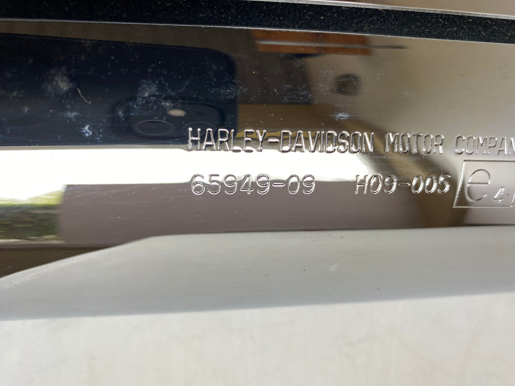 Original Harley Davidson Touring Auspuffendtopf links OEM 65949-09