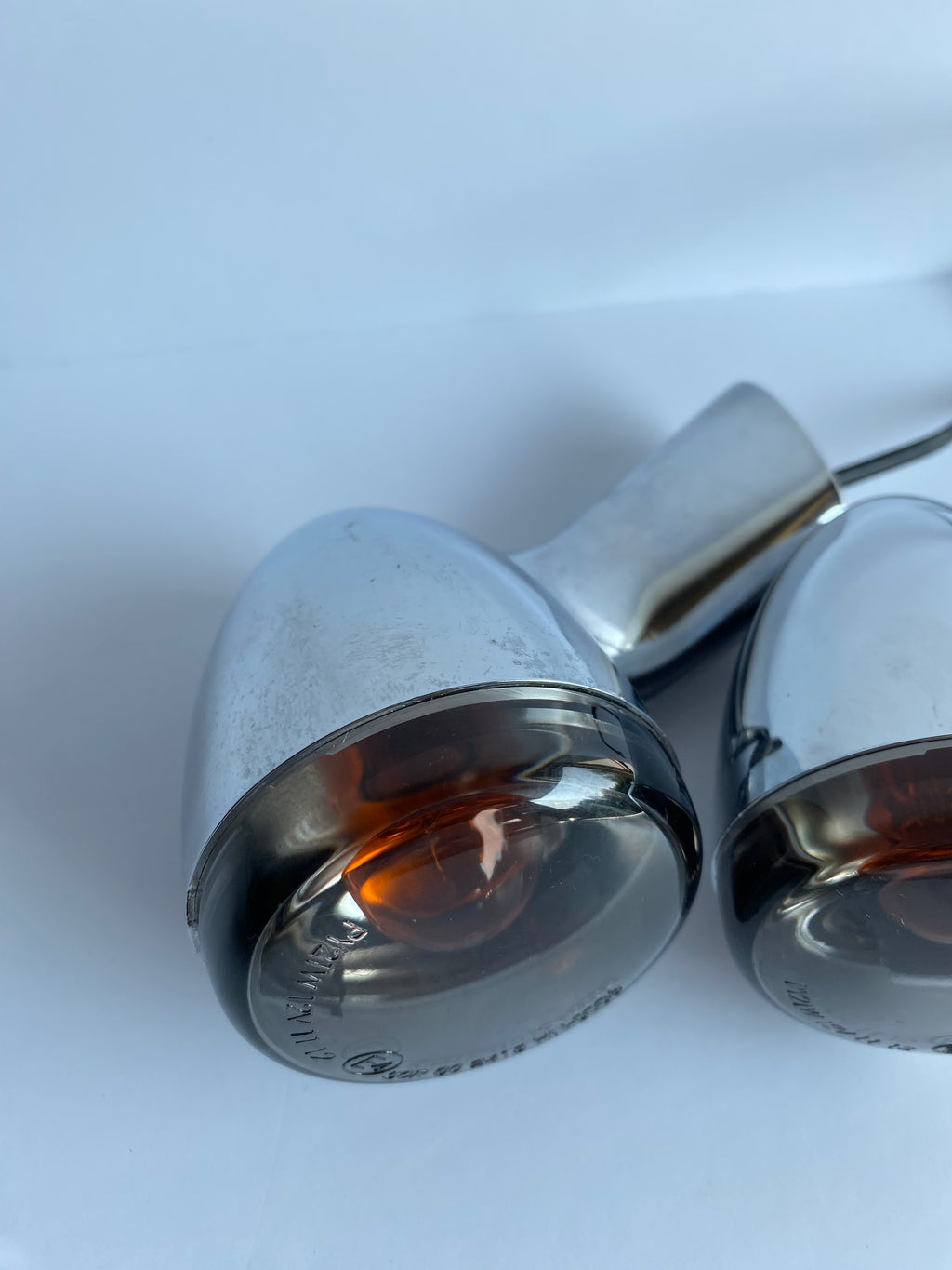 Harley Davidson Chrome Rear Turn Signal Set OEM REF: 68978-00