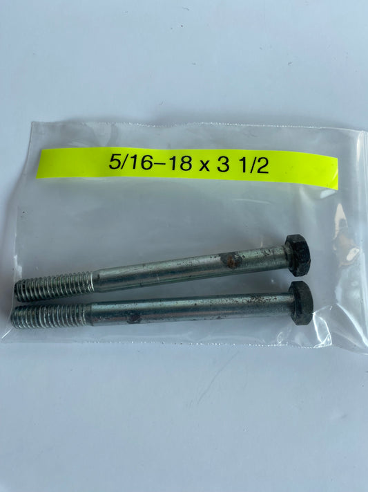 Harley Davidson 5/16-18 x 3 1/2 Schraubensatz für hintere Blinker