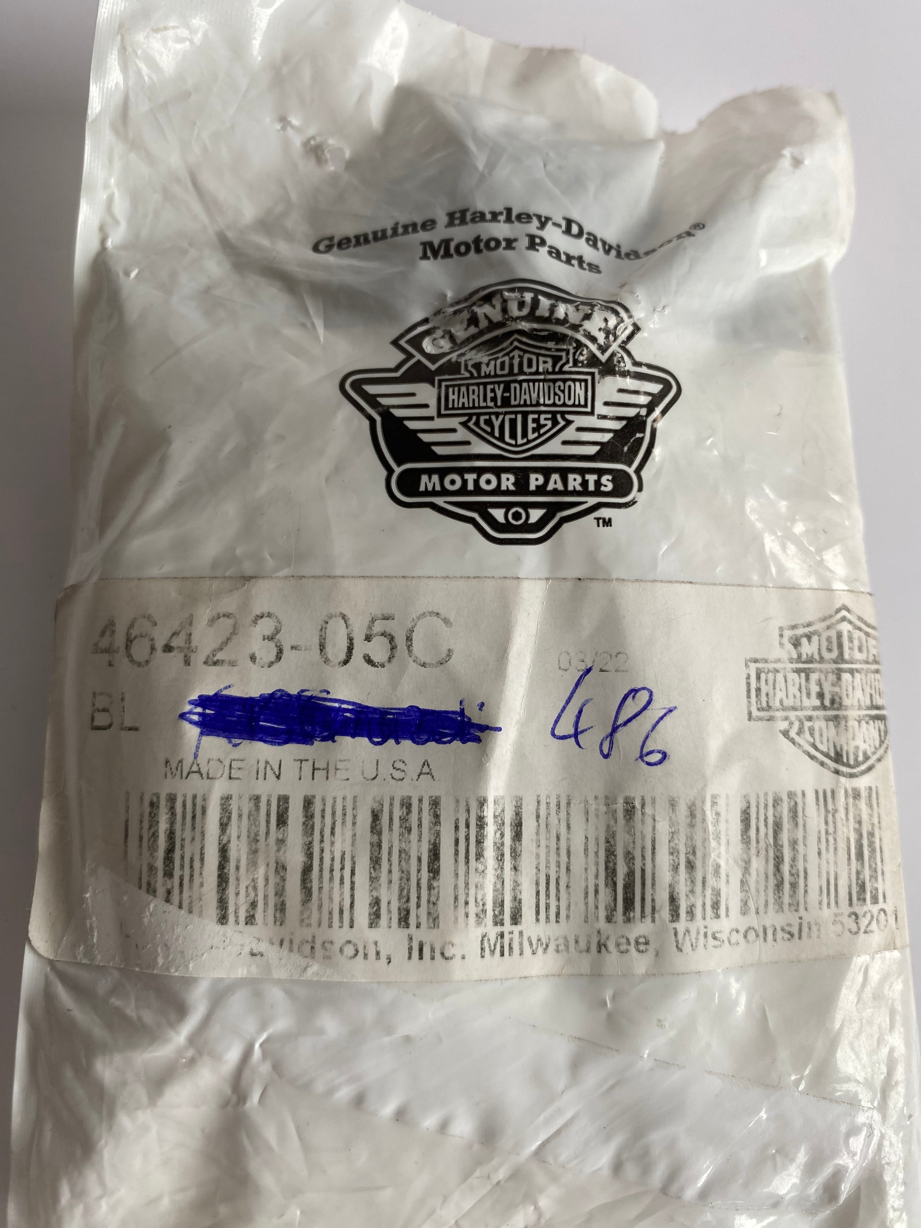 Couvercle de maitre cylindre de frein avant Harley Davidson REF OEM 46423-05C