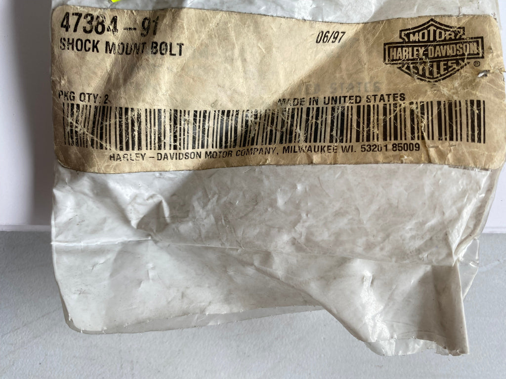 Vis amortisseur arrière supérieur Sportster Harley Davidson REF OEM 47384-91