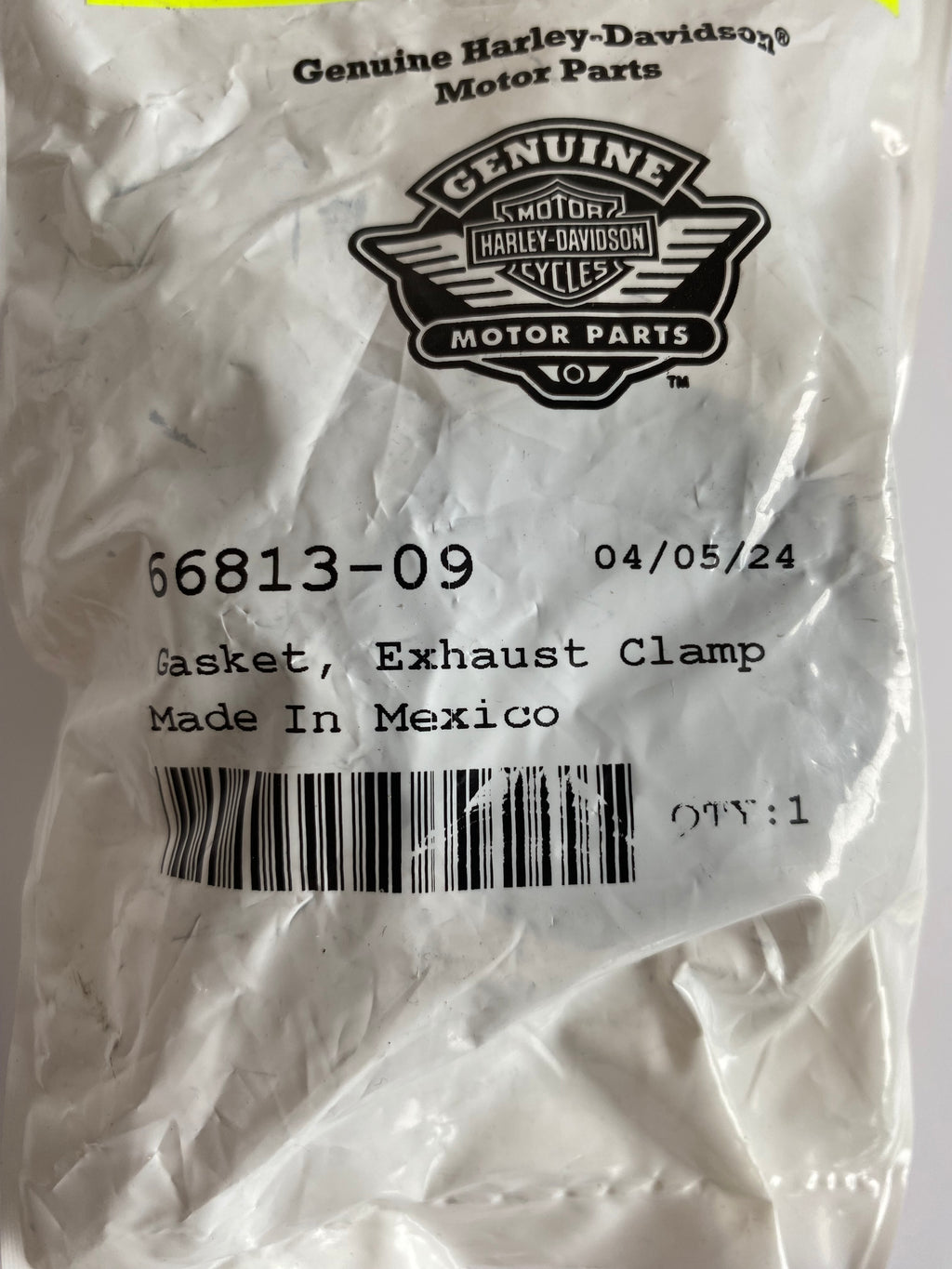 Auspuffkrümmer Touring Harley Davidson OEM-Teil 66813-09