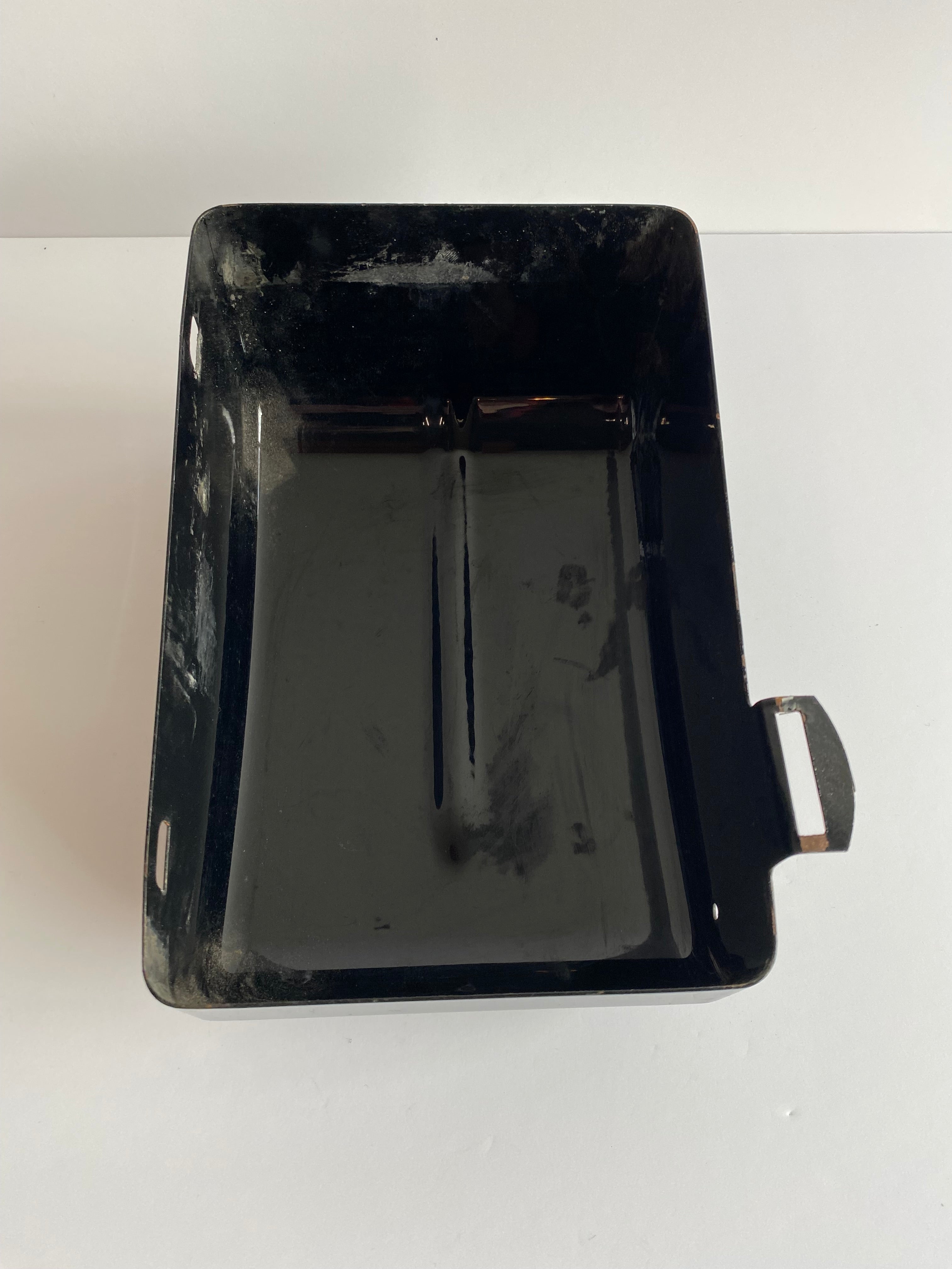 Harley Davidson Schwarze linke Seitenabdeckung OEM REF: 66361-12