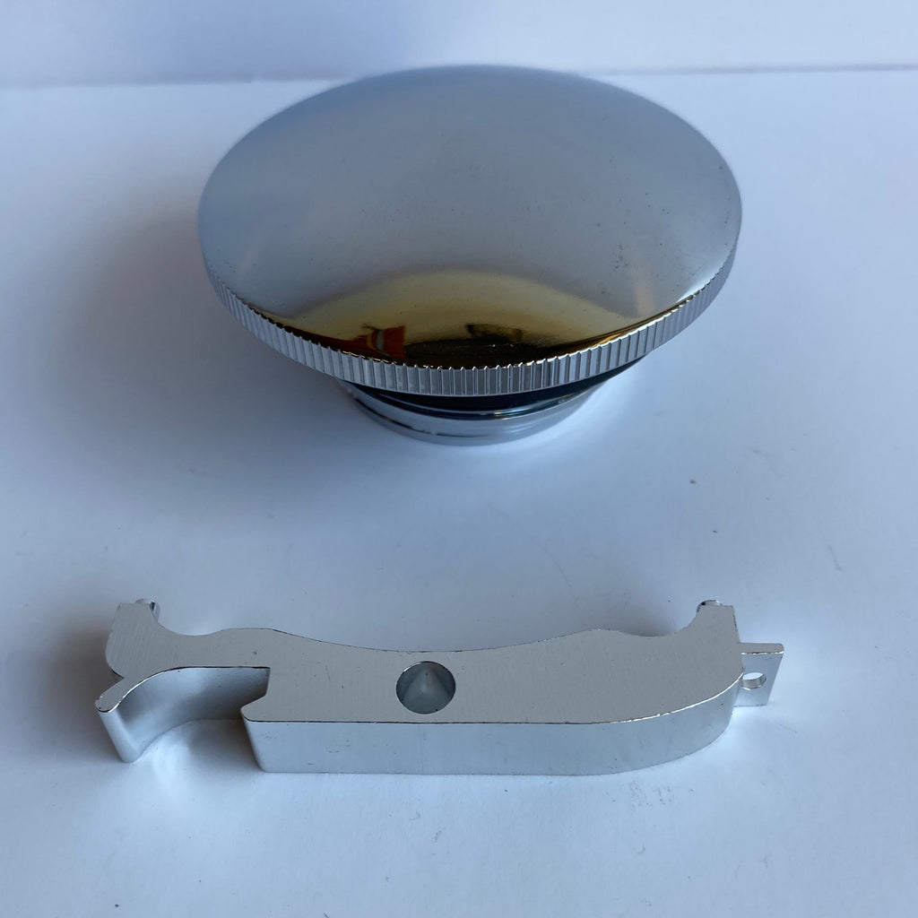 Bouchon de réservoir carburant gauche Harley Davidson REF DRAG 0703-0200