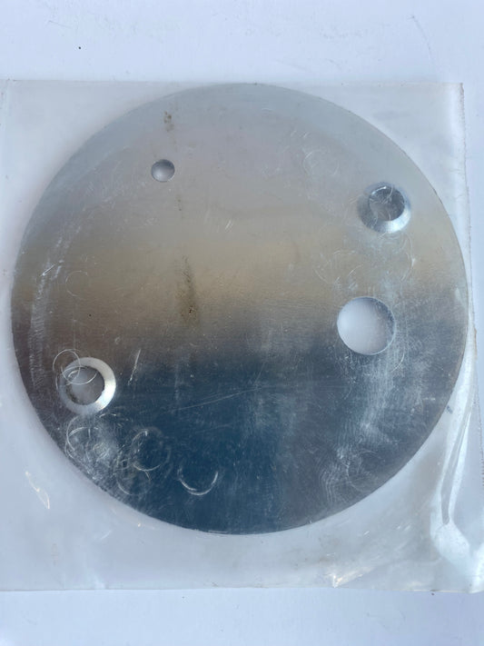 Plaque chromée maintien compteur Sportster ou Dyna Harley Davidson REF OEM 67088-96