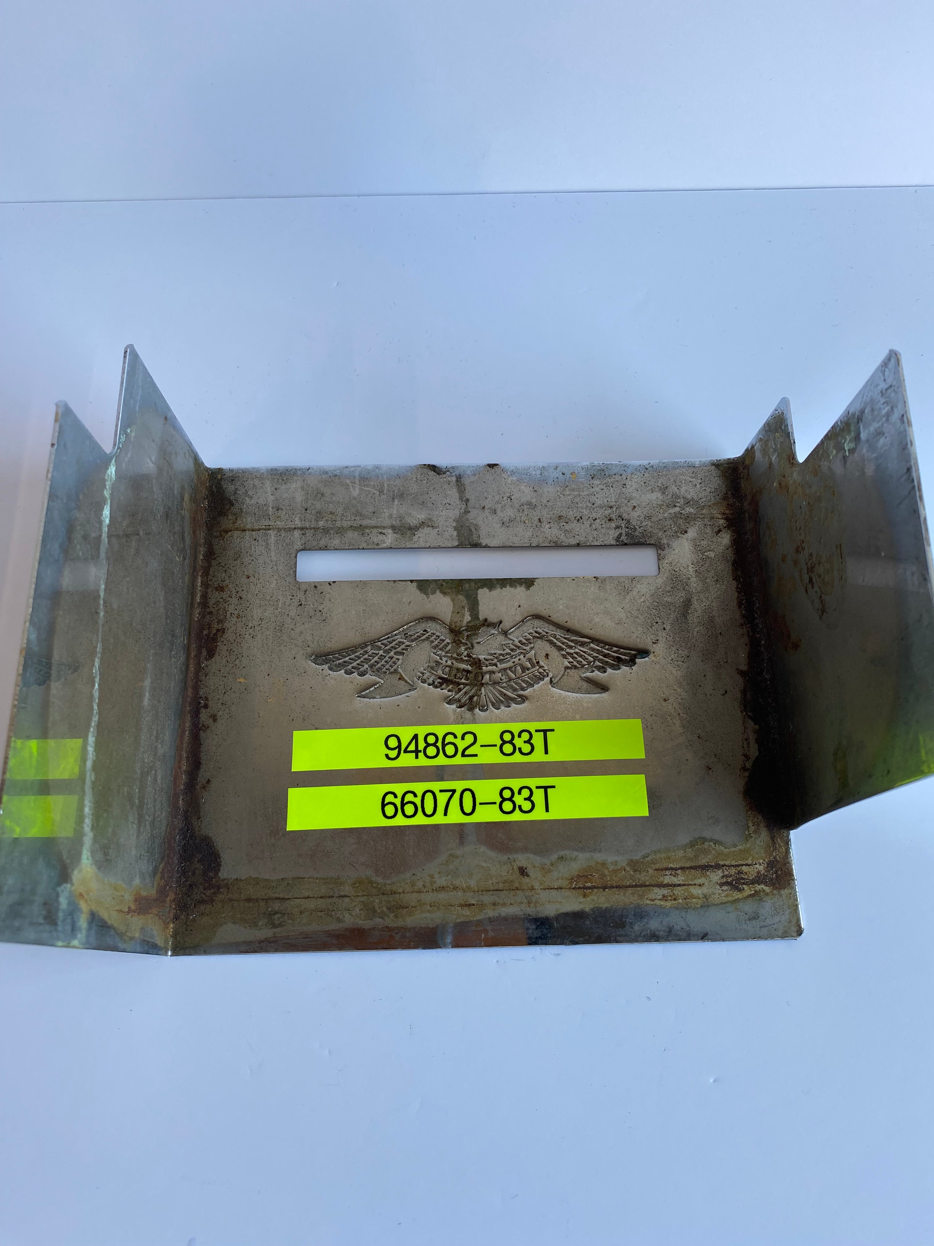 Cache batterie harley davidson LIVE TO RIDE REF OEM : 94862-83T / 66070-83T