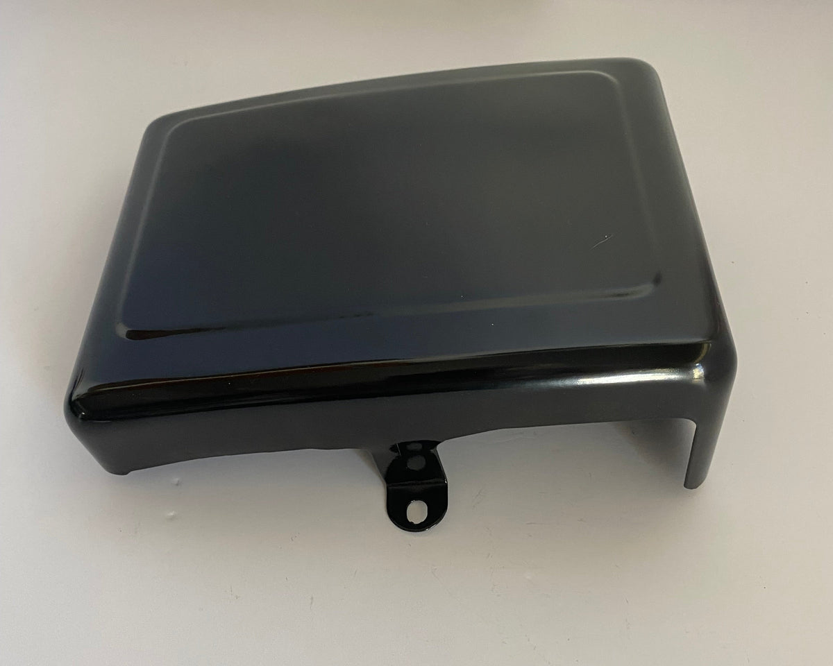Cache batterie noir Dyna Harley Davidson REF OEM 66444-12DH