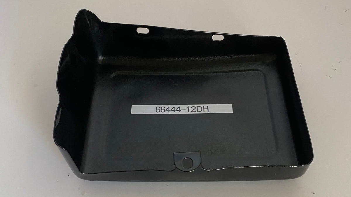 Cache batterie noir Dyna Harley Davidson REF OEM 66444-12DH