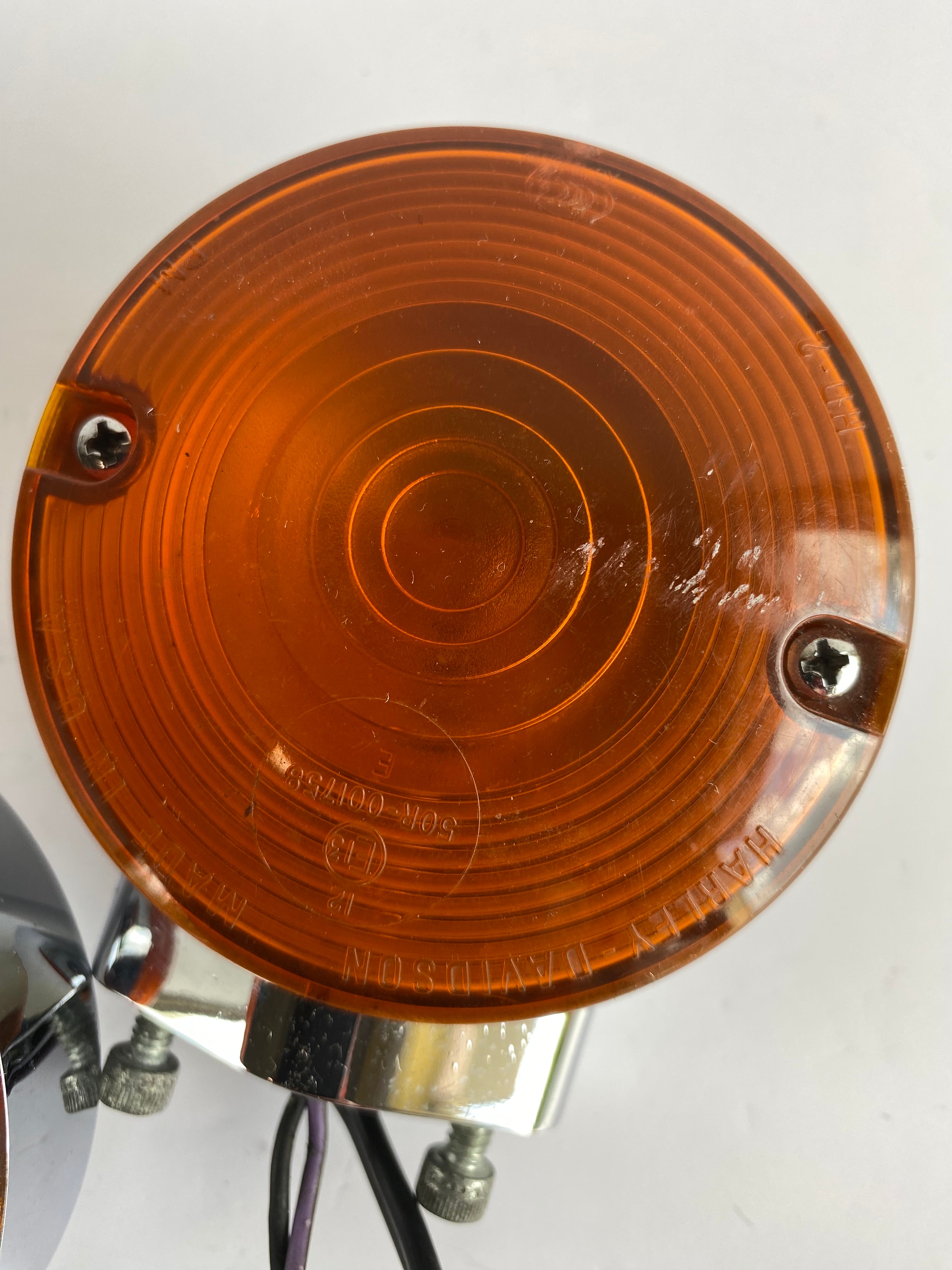 Jeu de clignotants avant ou arriere Harley Davidson REF OEM68402-86