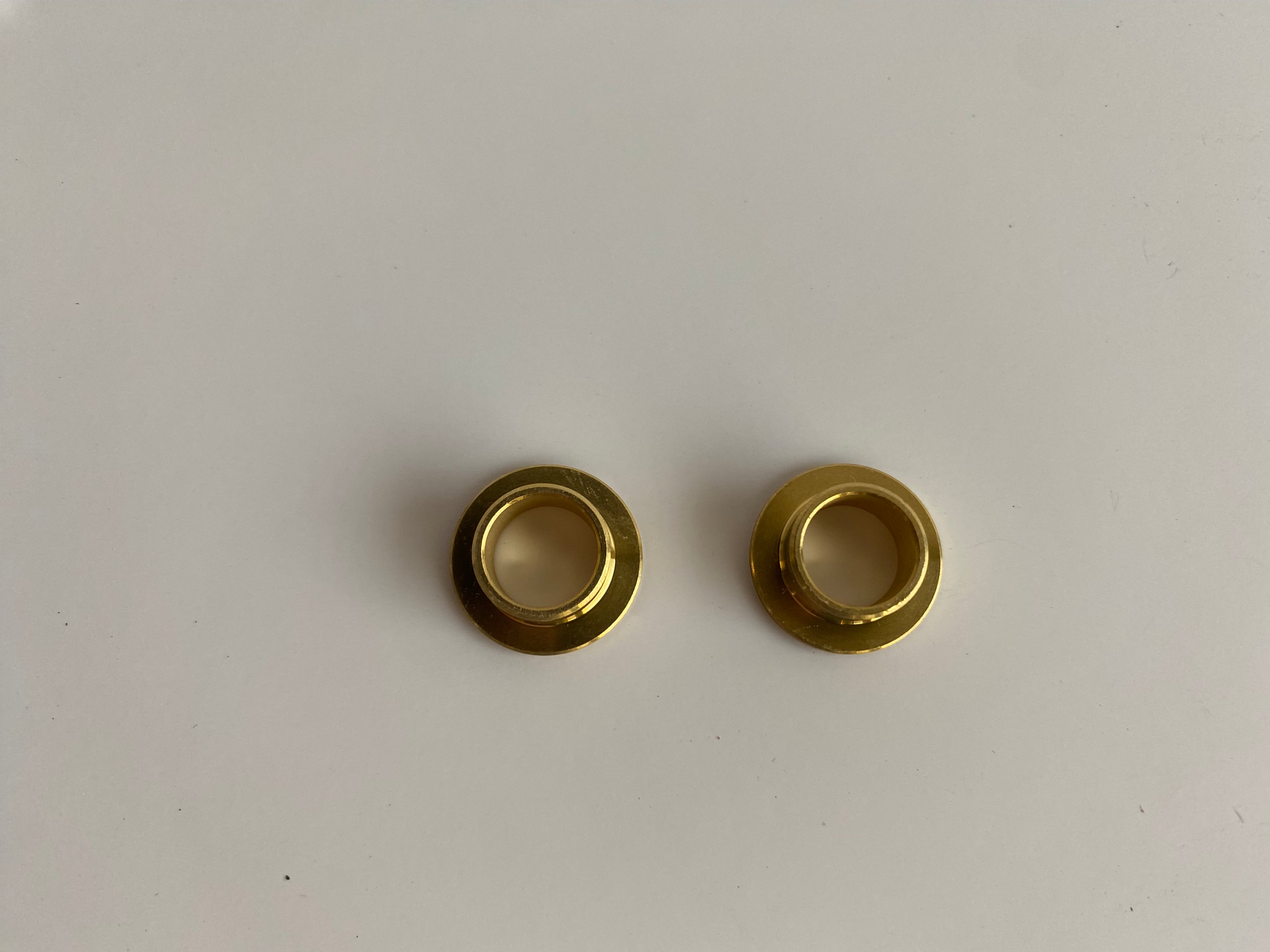 Jeu de 2 bagues bronze axe béquille Harley Davidson REF OEM 53176-08