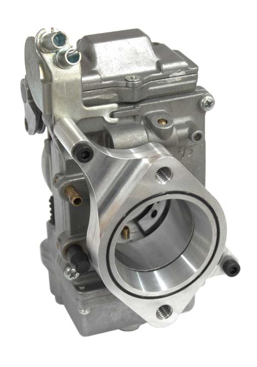 Adaptateur Vulcanworks de pipe d'admission S&S avec carburateur Mikuni HSR42 REF 4866