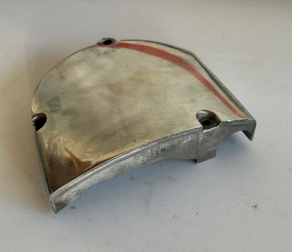 Couvercle pignon alu poli Harley Davidson REF OEM : 34911-04