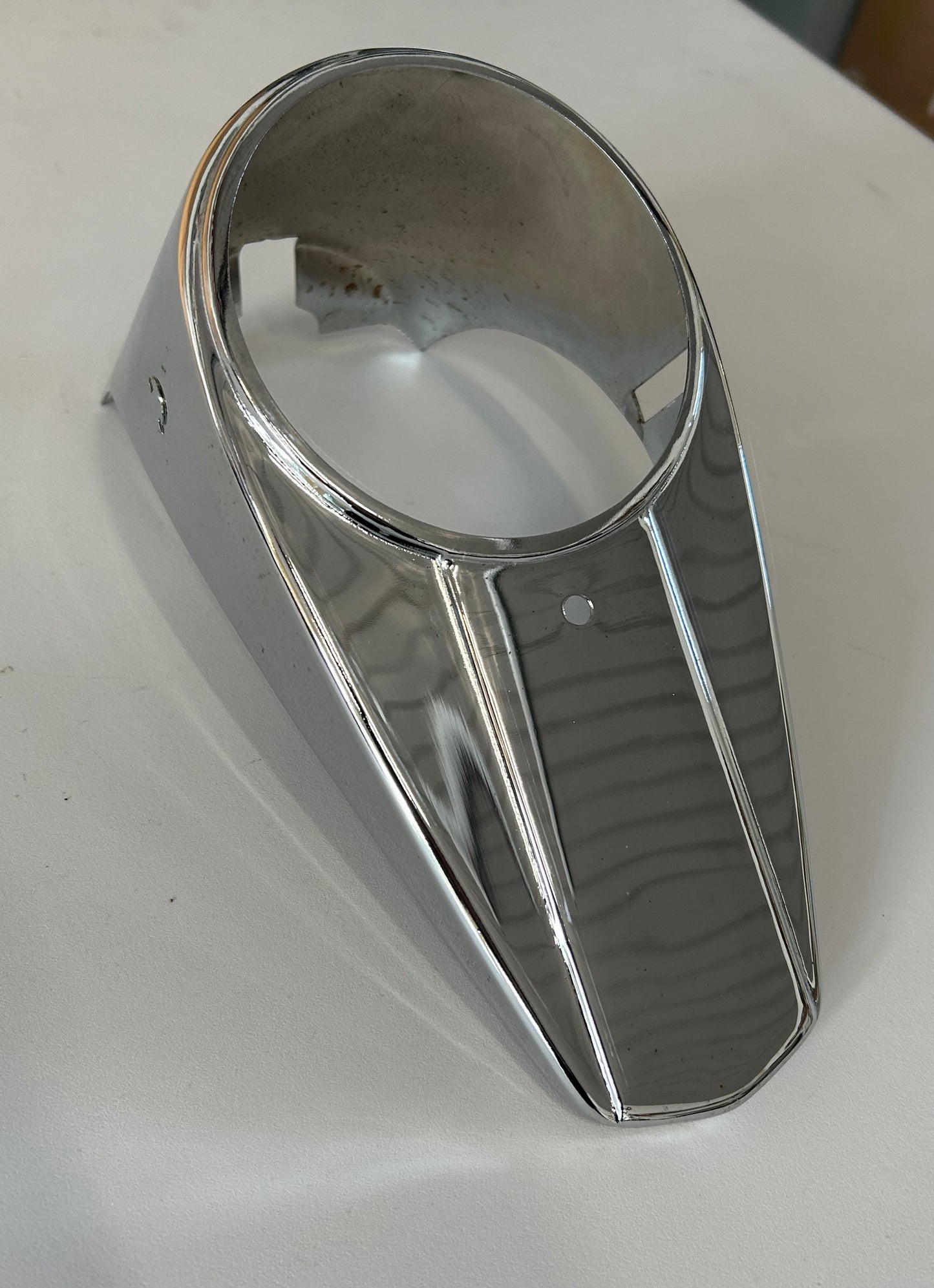 Dash de compteur chrome Panhead Harley Davidson REF MCS : 940146