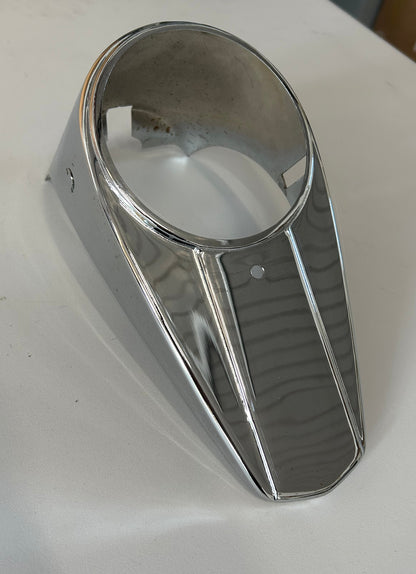 Dash de compteur chrome Panhead Harley Davidson REF MCS : 940146
