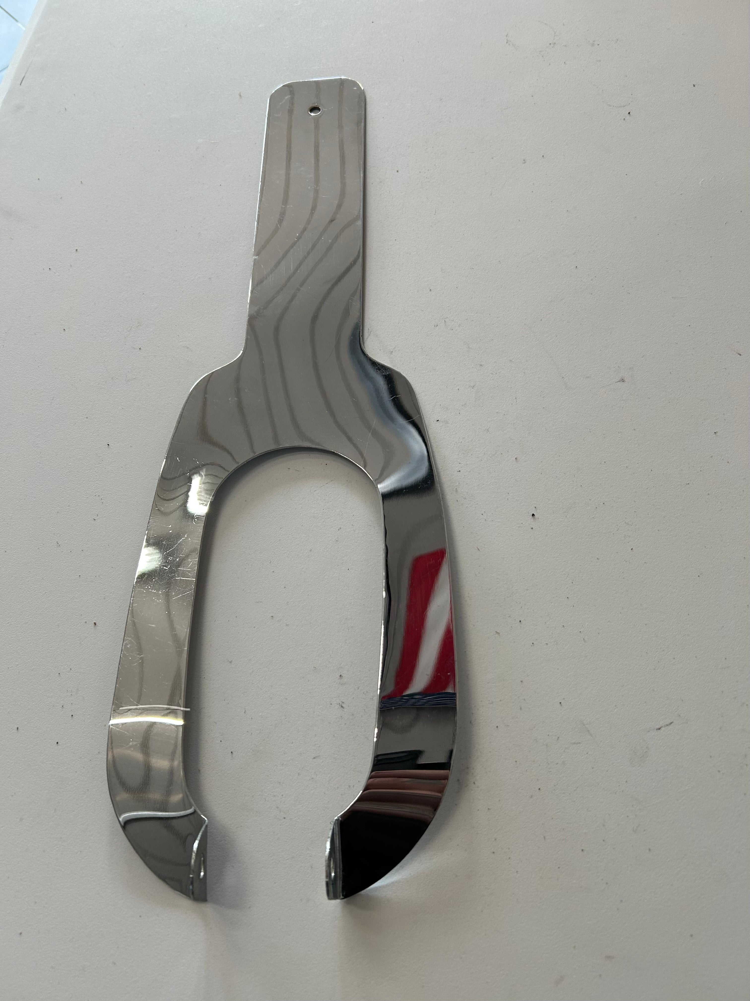 Dash panel chrome FX double instruments Shovelhead Harley Davidson REF MCS 507160