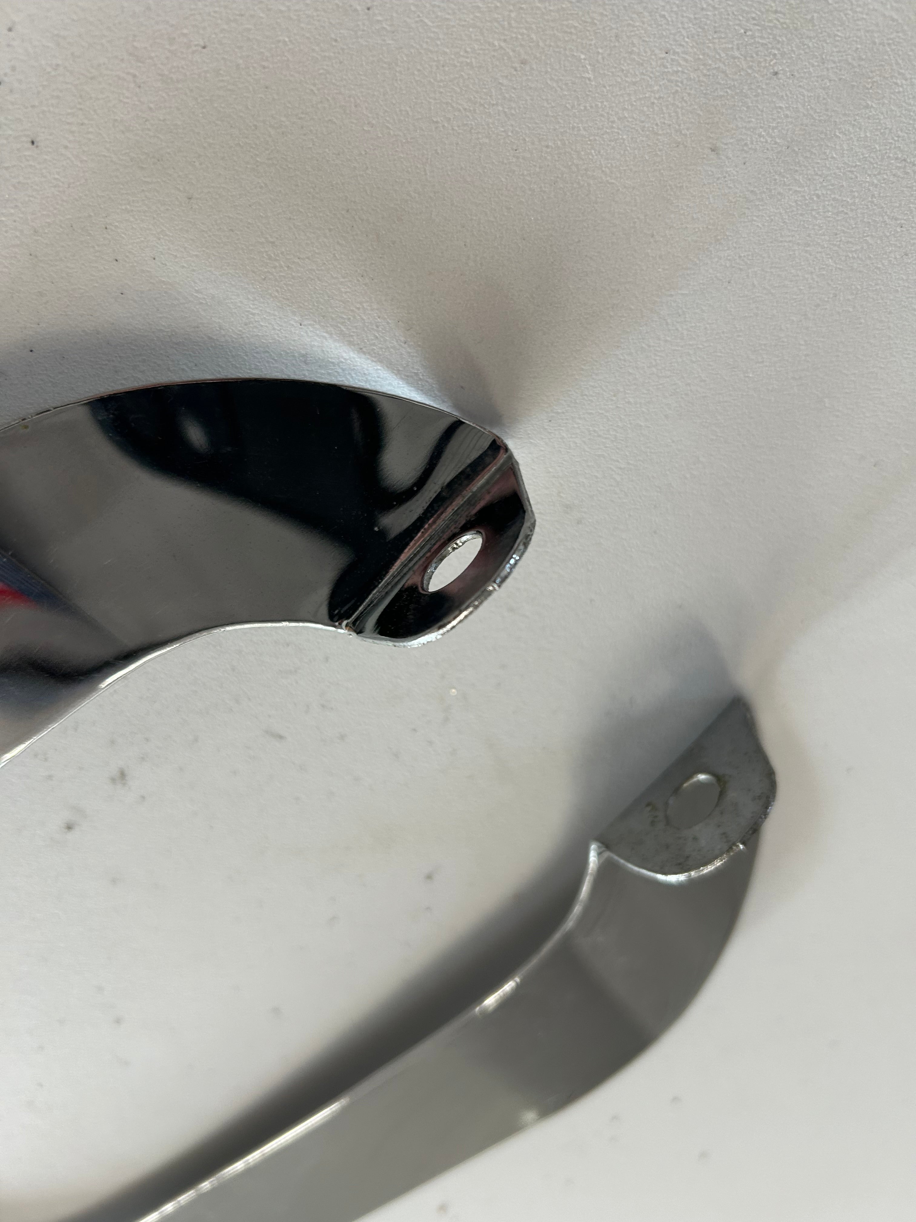 Dash panel chrome FX double instruments Shovelhead Harley Davidson REF MCS 507160