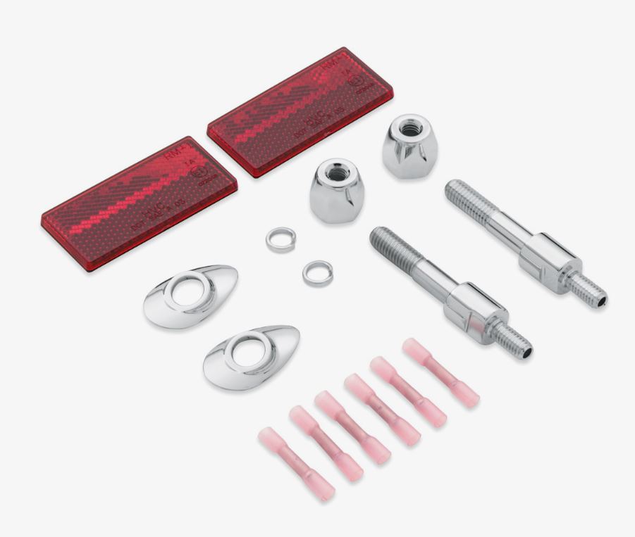 Kit relocalisation pour clignotants arrière Dyna Harley Davidson REF 53968-06C