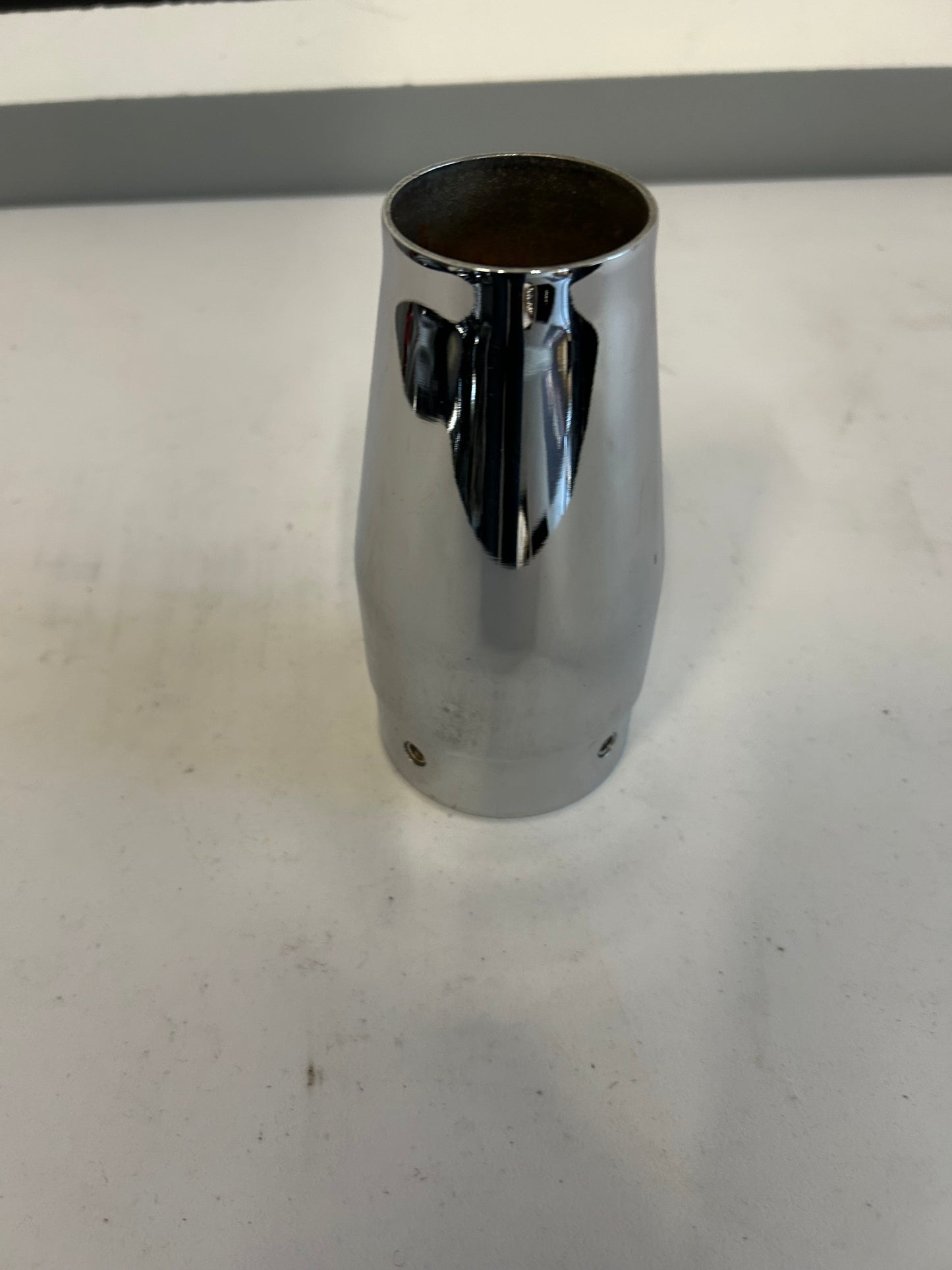 Embout d'échappement Harley Davidson chromé diamètre emboitement: 72mm