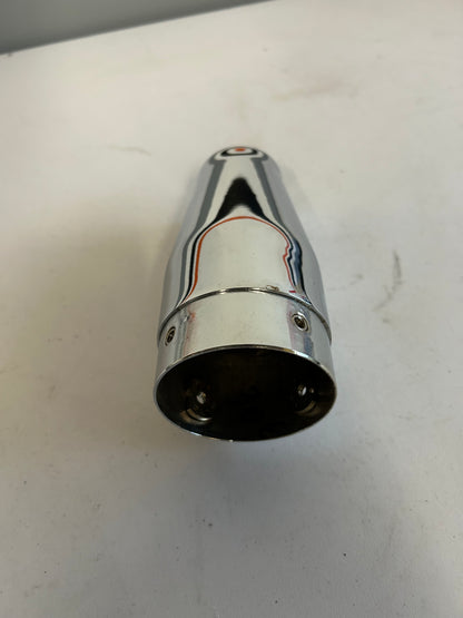 Embout d'échappement Harley Davidson chromé diamètre emboitement: 72mm
