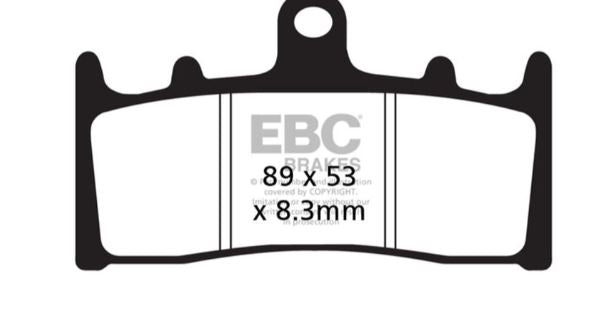 Jeu de plaquettes de frein avant Jay Brake Harley Davidson REF : DS-325870