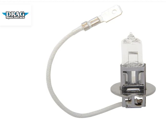 Halogenlampe H3 55W für Harley-Davidson Nebelscheinwerfer REF Drag 2001-0375