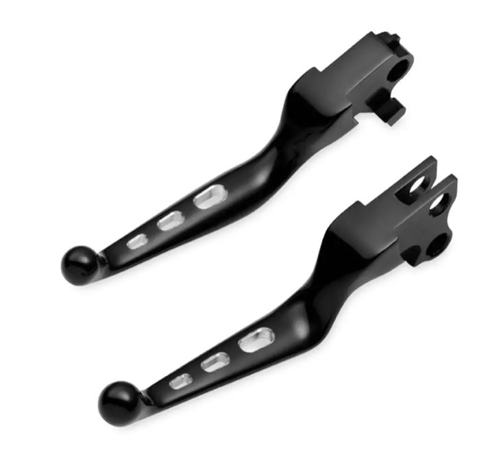 Jeu de leviers noir collection Edge Cut Harley Davidson REF 55798-10