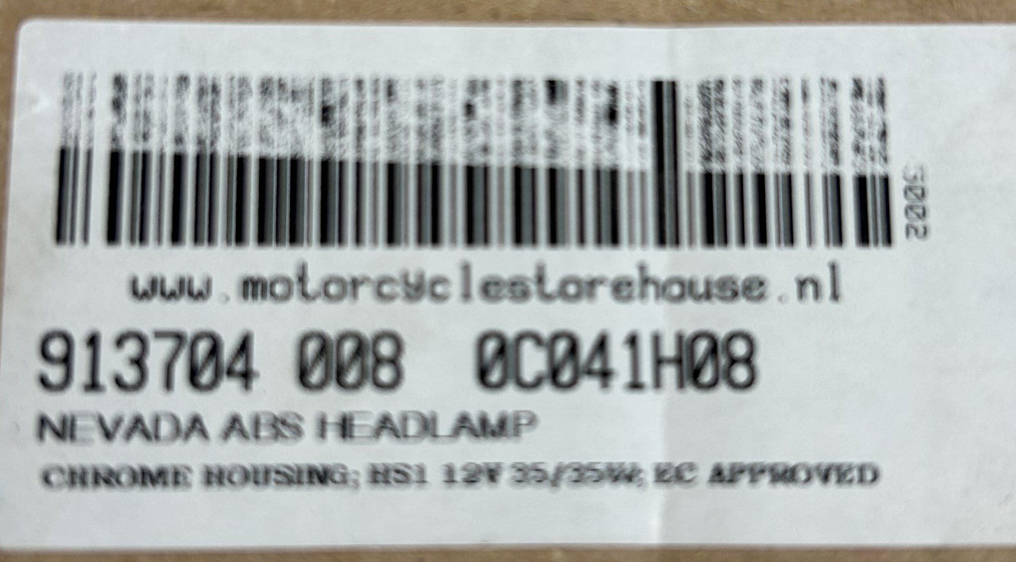 Phare chromé 4 pouces Nevada Harley Davidson REF MCS 913704