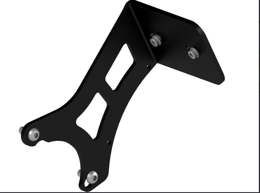 Support de plaque d'immatriculation latéral Softail Fat Bob Harley Davidson REF 28-74-122