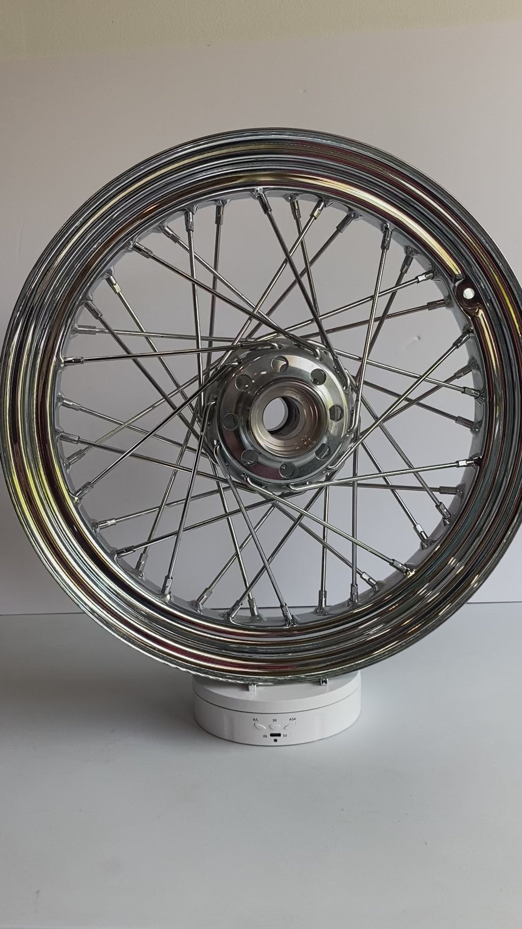 16 inch Chrome Front Spoke Wheel Softail Harley Davidson REF OEM 40700-05A