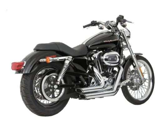 Echappement Vance&Hines Shortshots chromés Sportster Harley Davidson REF 17219