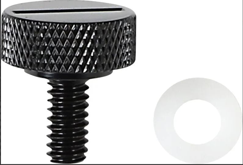 Vis de selle noire moleté Harley Davidson REF Drag 0820-0147